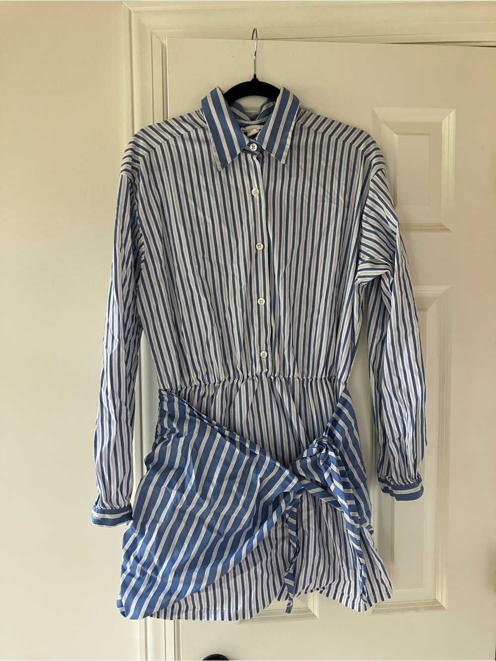 R.G. KANE playa dress in blue stripe (M) - Picture 4 of 9